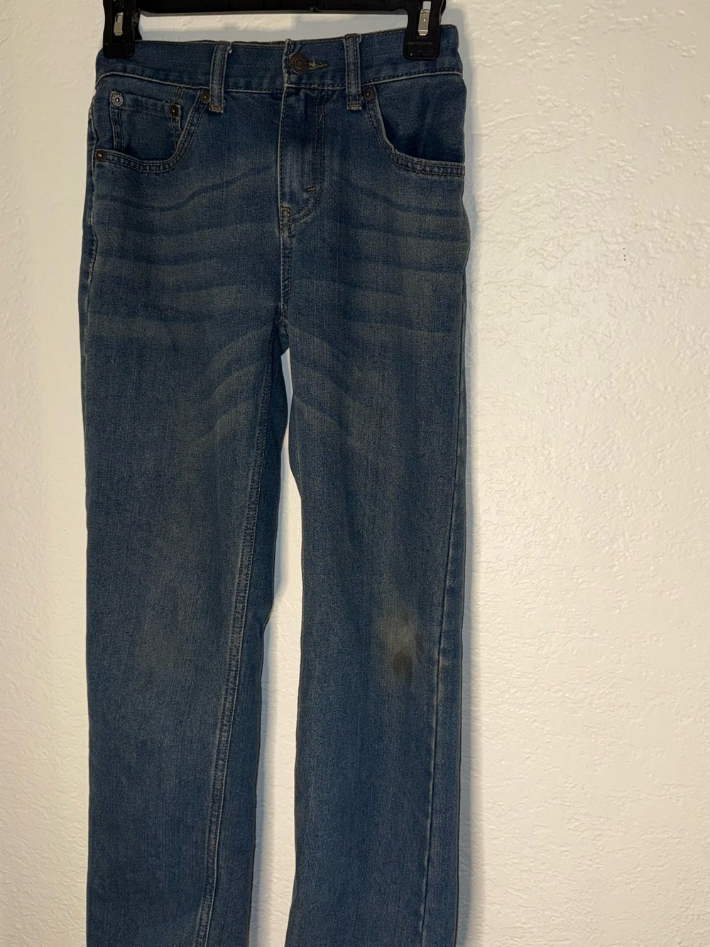 Levi's Straight Fit Dark Blue Jeans